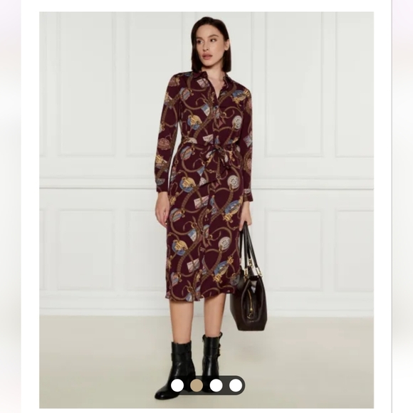 Ralph Lauren Fayella Dress Size 16 - Picture 3 of 16